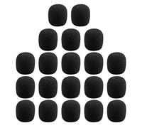 YARNOW 70pcs Mini Microphone Windscreen Caps for Lavalier and Small Lapel Microphones, Sponge Material with Noise Reduction and Comfortable Wear, for Teaching and Outdoor Sports