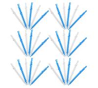 YARNOW 72pcs Spiral Hair Curlers Tool with Precise Spiral Rod Design and Polished Surface, 14mm Plastic Perm Rods for Women, Reducing Frizz and Breakage, Maintain Bouncy Curls, Suitable