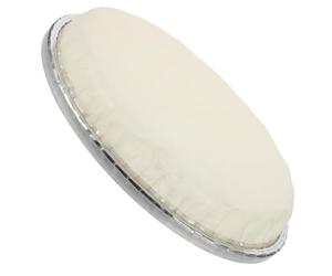 YARNOW 8-Inch African Djembe Drum Skin Replacement Handmade Goat Skin Head for Hand Drum Percussion Instrument Accessory Suitable for Jazz and Hand