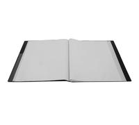 YARNOW 80 Pages Precision Sheet Music Binder Music Folder Plastic File Folder with Sleeves Black Abs Material Portable Design Elegant Appearance for Musicians on The Go and Performance