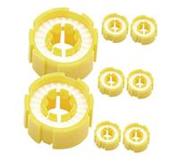 YARNOW 8Pcs Automatic Inflatable Life Jacket Bobbin Emergency Trigger Device for Life Vest Replacement High Sensitivity Water Activated Pills for Reliable Inflation Various Water
