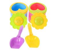 YARNOW 8Pcs Beach Sand Set Outdoor Fun with Bucket for Boys and Lightweight Compact for for Summer Beach Play Random Color