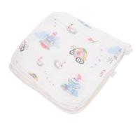 YARNOW 8Pcs Cotton Washcloths 30X30Cm Absorbent Face and Feeding Towels for Infants and Soft Nursing Bath Wipes Suitable for Care Assorted Style