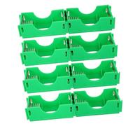YARNOW 8Pcs D Battery Holder Case for Teaching Electricity Experiments Battery Storage Box for Series and Parallel Circuits Physics Science Project Tool for Classroom Use