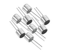 YARNOW 8pcs Electret Condenser Microphone for Sound Monitoring and Security Systems Voice Activated High Sensitivity Pickup for Home Office and Retail Applications