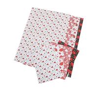 YARNOW 8pcs Heart Print Valentine Wrapping Paper Thick Romantic Wrap for Anniversary Weddings Birthdays Presents with Compact Storage and Sweet Floral Design