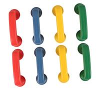 YARNOW 8pcs Reading Phones for Preschool Plastic Toy Phones Phonemic Awareness Toys Boys and Girls Educational Tool
