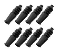 YARNOW 8pcs Rubber Brake Cable Protection Sleeve Set, Brake Hose Cover for Electric and Mountain Bikes, Angled Brake Dustproof Clutch Sleeve Accessories