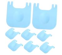 YARNOW 8pcs Small Pet Cage Clips Fixed Buckles for Rabbits Hamsters Wear-resistant Cage Fasteners Secure Edges Prevent Escape Rabbit Hutch Accessories