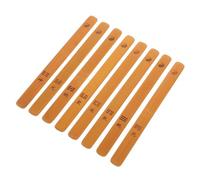 YARNOW 8Pcs Vintage Engraved Bamboo Divination Sticks for Chinese Fortune Telling Traditional Cultural Predictive Tools Elegant Design for Spiritual Growth and Insights