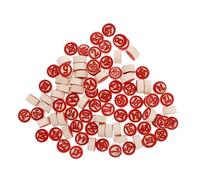 YARNOW 90Pcs Wooden Number Chess Pieces Set Double Sided Game Tokens for Family Gatherings Logical Strategy Games and Educational Activities for Sudoku and Math