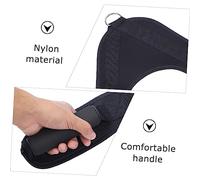 YARNOW Abdominal Workout Strap Shape Cable Attachment for Gym Home Use Ergonomic PVC Handle Back Strap for Core Strength Training Non Slip Fitness Belt Compatible with Cable Machines