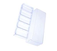 YARNOW Acrylic Daily Chip Box Multi-function Poker Chip Tray with Reasonable Partition Design Easy to Store for Small Objects