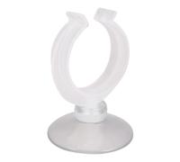 YARNOW Acrylic Fish Fixed Clamp Cup Design Easy to Install for Inlet and Outlet Pipes 6pcs Aquarium Water Pipe Clips Suitable for Fish Use