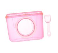 YARNOW Acrylic Hamster Bathing Bathroom Hamster Bath for Pet Bath Container Small Animal Use