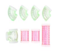 YARNOW Acrylic Small Animal Cage Tube for Hamsters and Squirrels, Safe and Sturdy Pp Material Tube to Expand Habitat, Suitable for Use the Cage a Comfortable Hideout Random Random Color