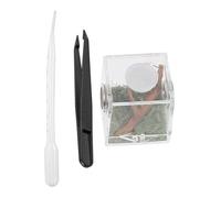 YARNOW Acrylic Spider Breeding Case Small Reptile Feeding Box Hatching Container for Home Use Suitable for Florida Jumping Spiders and Insect Pets