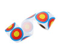 YARNOW Adhesive Shooting Target Stickers Roll 200Pcs Fluorescent Aim Targets 3In Paper Targets for Archery Shooting Practice Indoor Outdoor Training