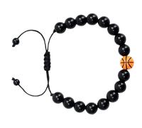 YARNOW Adjustable Basketball Wrist Bracelet for Boys and Men Sports Supply Accessory with Comfortable Fit for Events Parties and Daily Wear