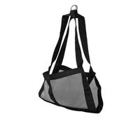 YARNOW Adjustable Black Lamb and Calf Weighing Sling with Sturdy Straps Livestock Weighing Hammock for Newborn Animals and Small Farm Use