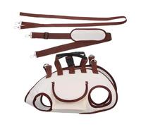 YARNOW Adjustable Dog Sling Carrier for Small Medium Pets Lightweight Breathable Pet Carrier Bag with Strap Portable Crossbody Puppy Cat Lift Harness for Outdoor Travel