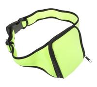 YARNOW Adjustable Microphone Holder Belt Pack in Green Polyester for Securely Holding Mic and Multi-Purpose Storage, Fitness Microphone Bag for Teachers and Fitness Instructors