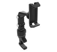 YARNOW Adjustable Rotation Guitar Phone Holder Clamp for Guitar Bass Ukulele Headstock Portable Lightweight Music Mount Stand for Live Broadcast Teaching Recording Accessories