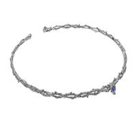 YARNOW Adjustable Thorn Rhinestone Crown Headpiece, Gothic Medieval Tiara for Women’S Weddings, Cosplay, and Themed Parties with Emerald Details