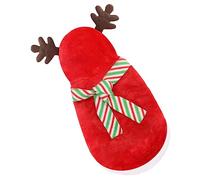YARNOW Adorable Christmas Dog Costume with Elk Design Scarf Festive Pet Garment Outfit for Cats and Dogs Xxl Holiday Party Cosplay Clothes to Make Pets Charming and Eye Catching