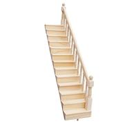 YARNOW Adorable Doll Staircase Model Wear Resistant Miniature for Decorative Accessory for Dollhouse Enhances Imagination and Creativity for Hands Play