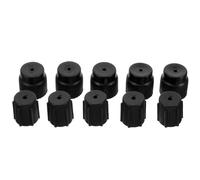 YARNOW Air Conditioning Valve Caps Set Abs Plastic Convenient to Carry Car 10pcs High Pressure and Low Pressure Lightweight Repair Parts for Air Conditioning Maintenance