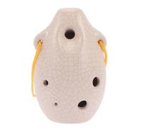 YARNOW Alto Ocarina Portable Ceramic Instrument for Mini Music Instrument for Household Play C-tuned Ocarina for Boys and Girls