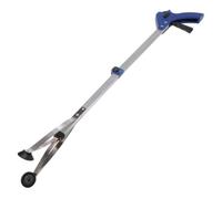 YARNOW Aluminium Alloy Folding Reacher Grabber with Suction Cup Grip and Extendable Arm for Easy Pick up Trash Clamp Mobility Aid Lightweight Multiuse Grabber for Indoor and Outdoor Use