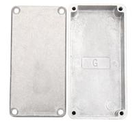 YARNOW Aluminium Guitar Pedal Enclosure Box 1590G Diecast Stomp Case 100X50X26Mm Sturdy Effect Stomp Box Housing for Guitar Effect Accessory