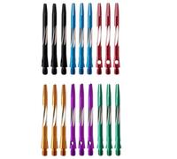 YARNOW Aluminum Alloy Darts Shafts Set 6pcs 2ba Medium Length