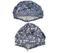 YARNOW and Doctor Work Hats Keep Working Environment Clean 2pcs Printed Cotton Star and Fish Design Suitable for Medical and Nursing Professionals