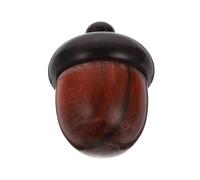 YARNOW Assorted Color Wooden Nut Pendant with Unique Shape, Smooth Texture, and Diffuser Function, Stylish Multipurpose Charm for DIY Jewelry Making and Craft Accessories Random Color