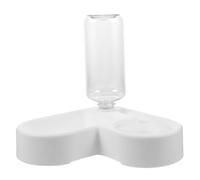 YARNOW Automatic Pet Feeder Minimalist Design with Water Dispenser Plastic Material, Not Rusty and Prevent Spilling for Cats and Pets for Personal Home Use