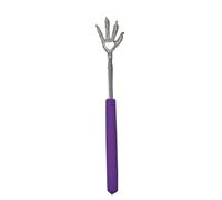 YARNOW Back Scratcher with Rubber Handle Telescopic Stainless Steel Safe and Extendable Design Relaxation Random Color for Travel and Storage for Yourself and Family