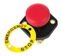 YARNOW Battery Main Switch Boat Battery Switch for Atv Vehicle Rated Current 300a 12-24v Working Voltage Sturdy Universal Compatibility Abs Stainless Steel Brass Power Control for DIY