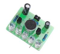YARNOW Beginner-friendly Soldering Practice Kit with Solderable Board and Circuit Pcb for Electronics Education DIY Sound-controlled Melody Light Project Creative Electronic Repair and
