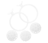 YARNOW Betta Fish Agility Ring Exercise Device Training Suction Cup Aquarium Decor for Filter Media Fish Tank Accessory