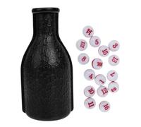 YARNOW Billiard Plastic Tally Bottle with Tally Peas for Pool Table Easy to Use Billiard Game Accessory Stylish Design for All Ages Enhance Your Playing Experience with Versatile