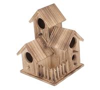 YARNOW Bird Nest Villa Standing Bird Feeder Parrot Breeding Cottage Nesting Nest