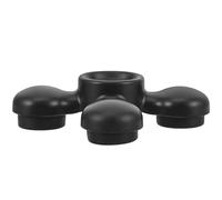 YARNOW Black Cello Anti Skid Mat Made of Sturdy Abs and Rubber, Prevents Slipping and Deformation, for Playing the Stage or Practice Sessions, Essential Cello Accessories Parts Cushion