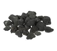 YARNOW Black Volcanic Lava Rocks 2-3cm 500g Pack Fish Tank Stone Decor Aroma Expansion Stone Flowerpot Planter Rock Aquarium Landscaping Adornment
