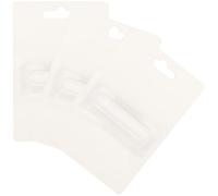 YARNOW Blank Cards Simple Styled Designs Holiday Parties for 3pcs White with Lip Balm Pouches and Mdf Money Holder DIY Sublimation Graduation Blanks and Gift Card Making