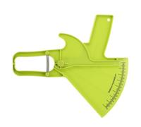 YARNOW Body Fat Caliper Measuring Tool for Men Women Fitness Plastic Skinfold Caliper Multi-Functional Body Fat Assessment Device Easy to Use for Personal and Professional Tracking