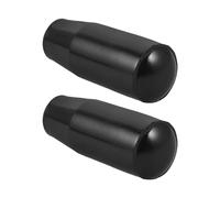 YARNOW Boiler Door Handle Cover 2 Pcs Anti-Scald Plastic Fireplace Handle Sleeve Easy Installation Heat Protection for Living Room Use