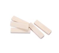 YARNOW Bovine Bone Material Guitars Guitar Nut Blank Guitar Bone Saddle Blank Bone Saddle Bone Nut Blank Guitar Bone Nut Guitar Saddle Blank Beige